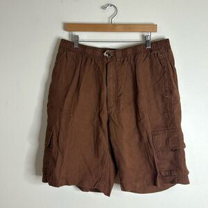 Tommy Bahama relax mens 100% linen lightweight casual shorts size large